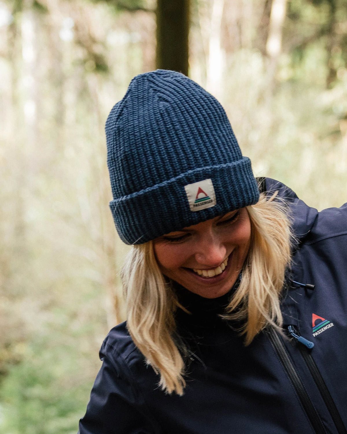 Beechwood Fleece Lined Beanie - Tidal Blue - Lifestyle - Female