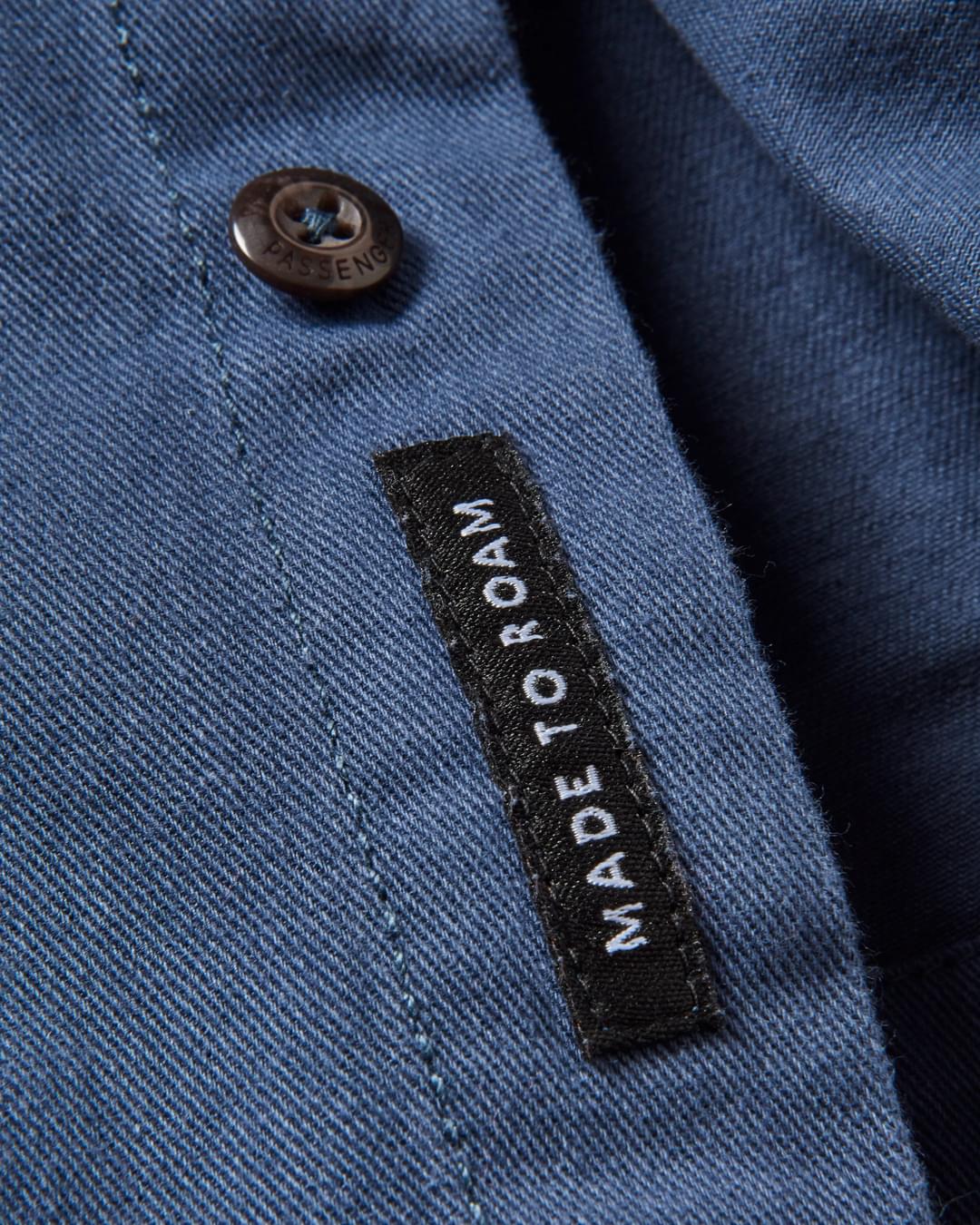 Vision Shirt - Dark Denim - Flatlay