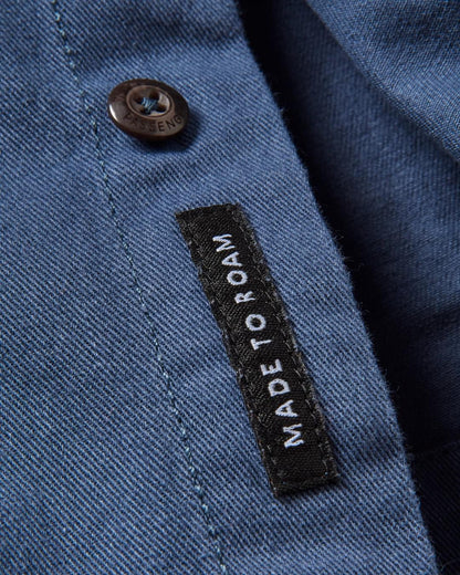 Vision Shirt - Dark Denim - Flatlay