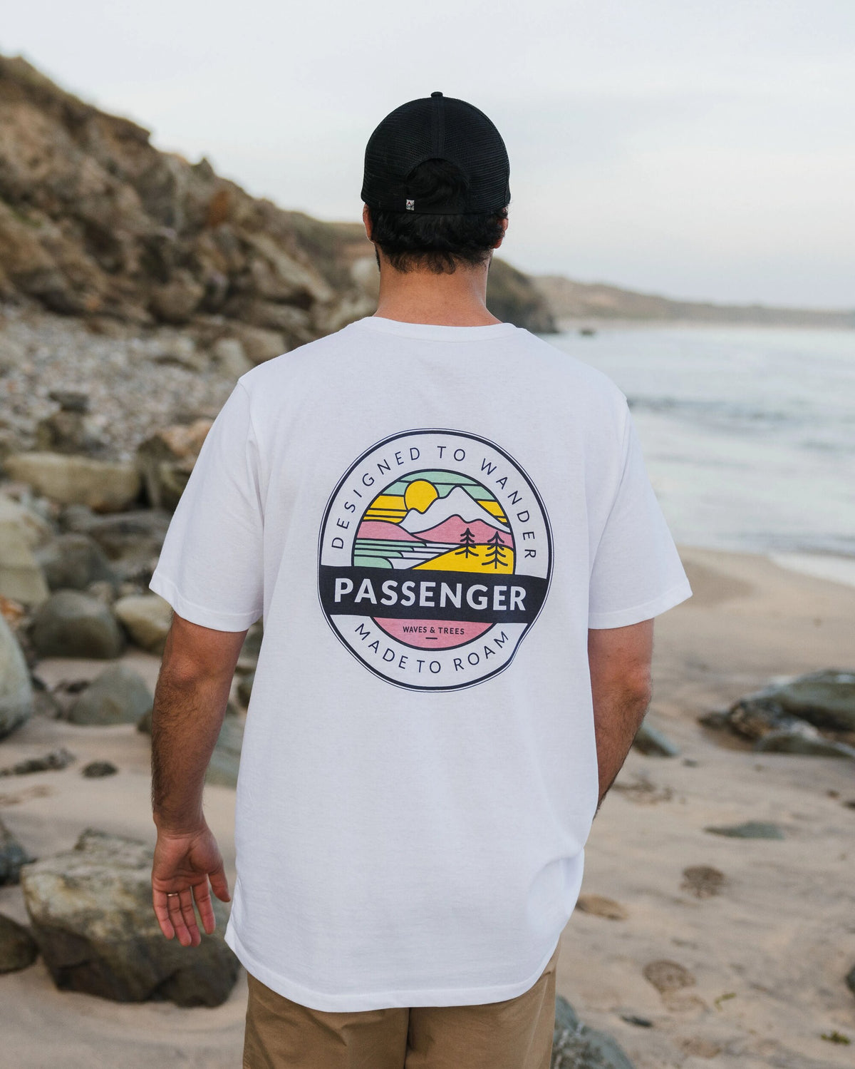 Odyssey Cotton T-Shirt - White - Lifestyle