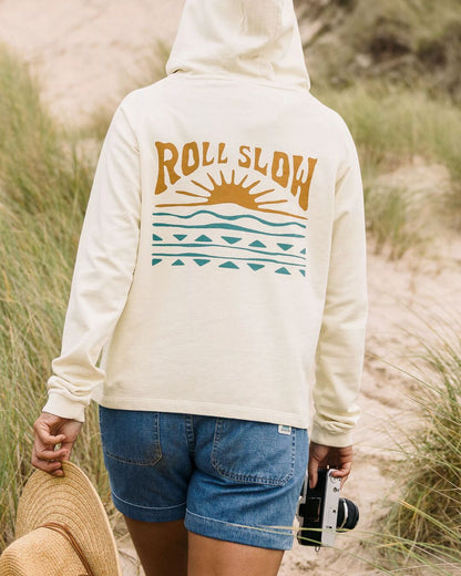 Rolling Slow Hoodie - Pale Yellow - Lifestyle