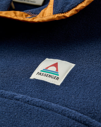 Dusk Polartec® Fleece - Rich Navy - Flatlay