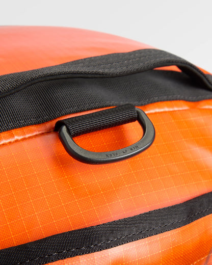 Roamer 60L Duffel Bag - Sunrise Orange - Flatlay