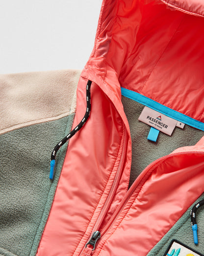 Alexander Polar Hooded Fleece - Pistachio - Lifestyle