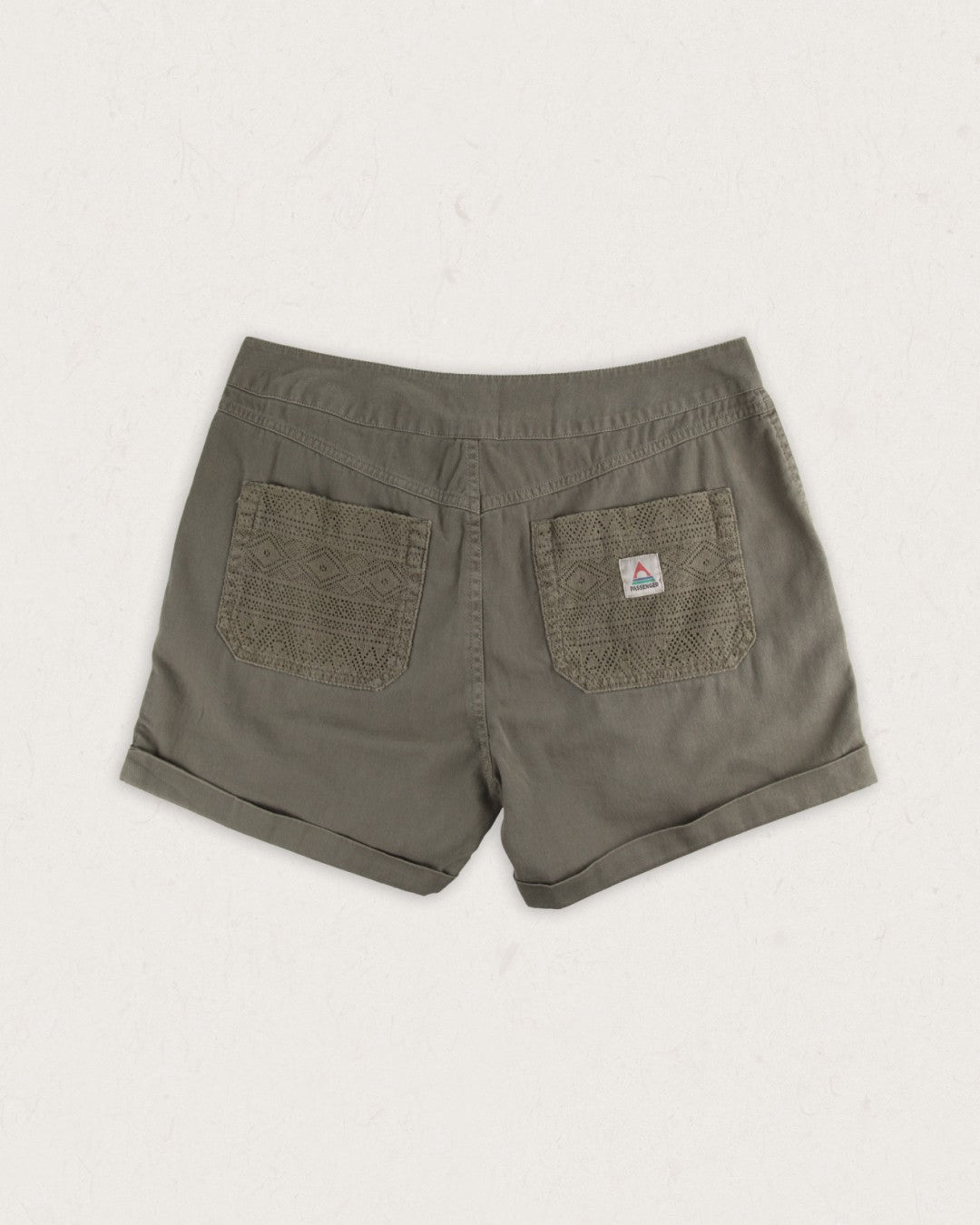 Ziggy Cotton Short - Dusty Olive - Lifestyle