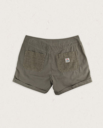Ziggy Cotton Short - Dusty Olive - Lifestyle