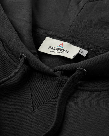 Made To Roam Hoodie - Black - Flatlay