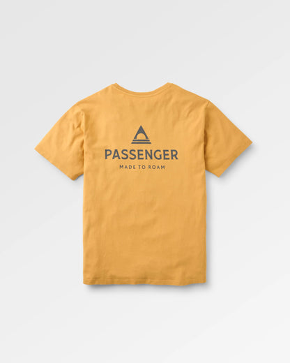 Passenger T-Shirt - Spruce Yellow - Flatlay