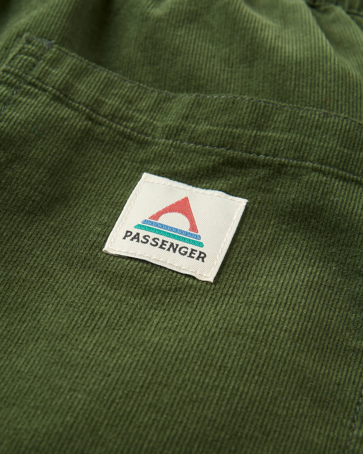Compass Cord Trouser - Fir Tree - Flatlay