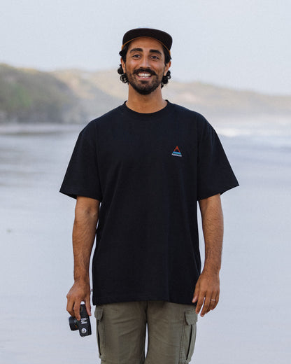 Vita Relaxed Fit T-Shirt - Black - Lifestyle