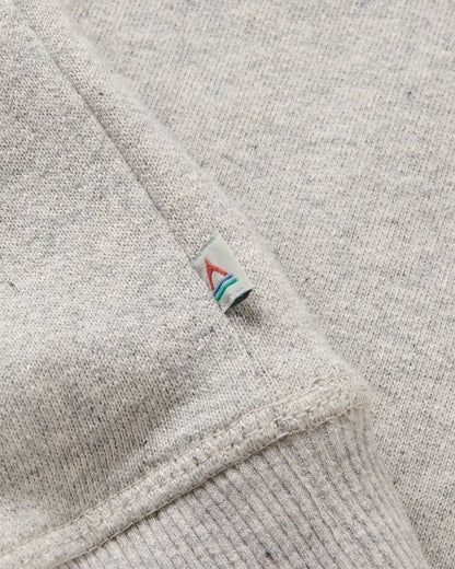 Roamer Hoodie - Grey Marl - Flatlay