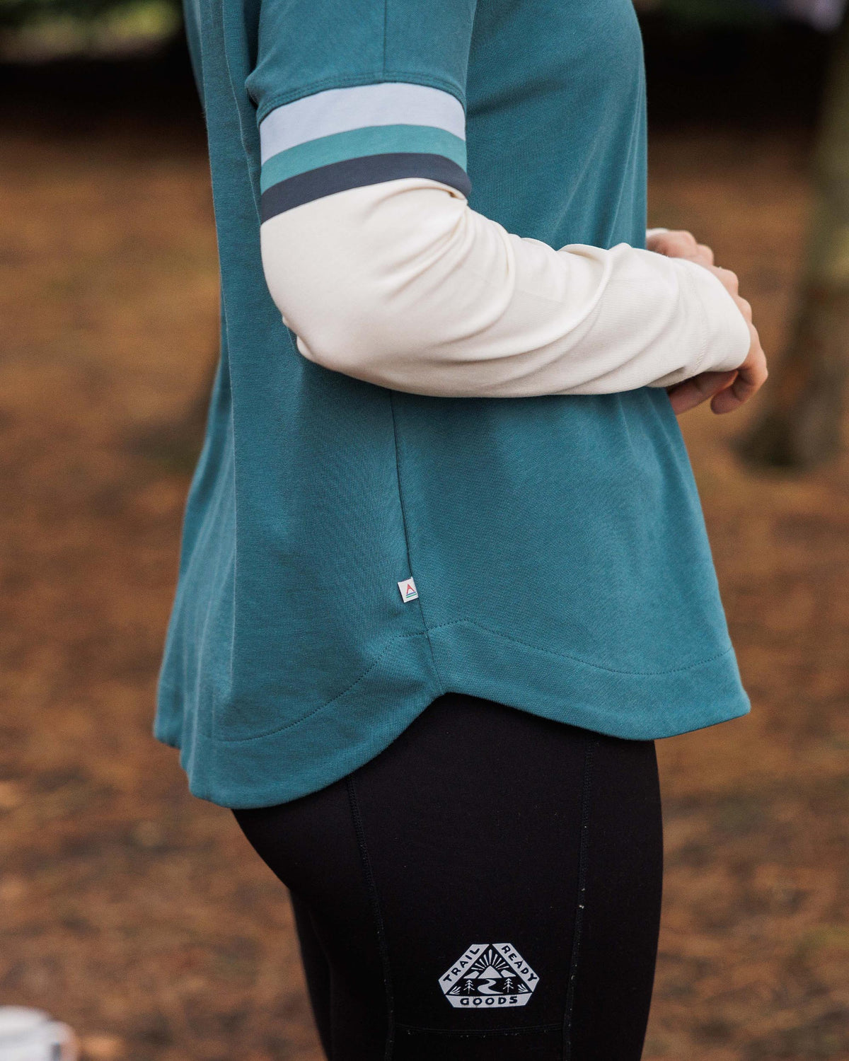 Dream Cotton Oversized LS T-Shirt - Mediterranean - Lifestyle