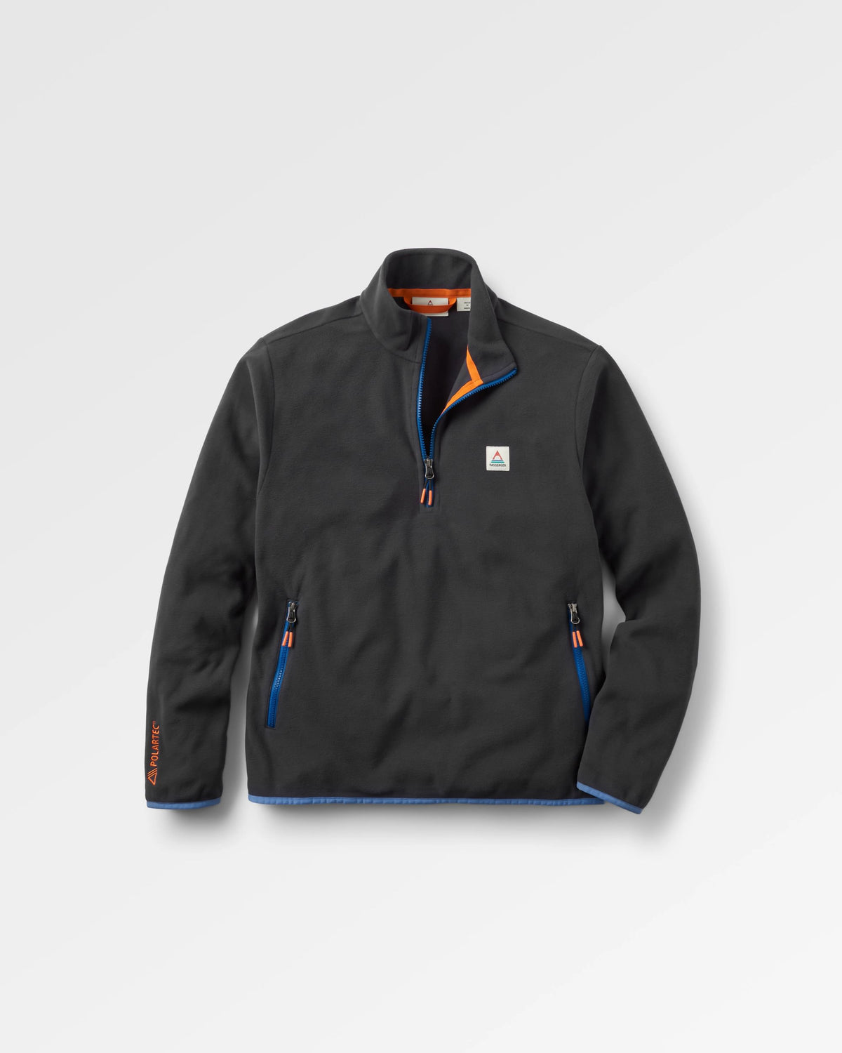 Switchback Micro Polartec® Fleece - Black - Flatlay