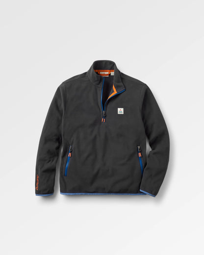 Switchback Micro Polartec® Fleece - Black - Flatlay