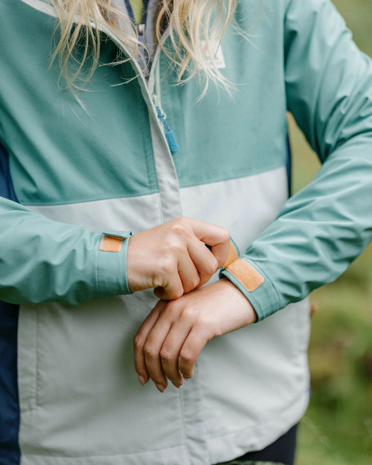 Rainstorm Waterproof Jacket - Deep Sea/Surf Spray - Lifestyle