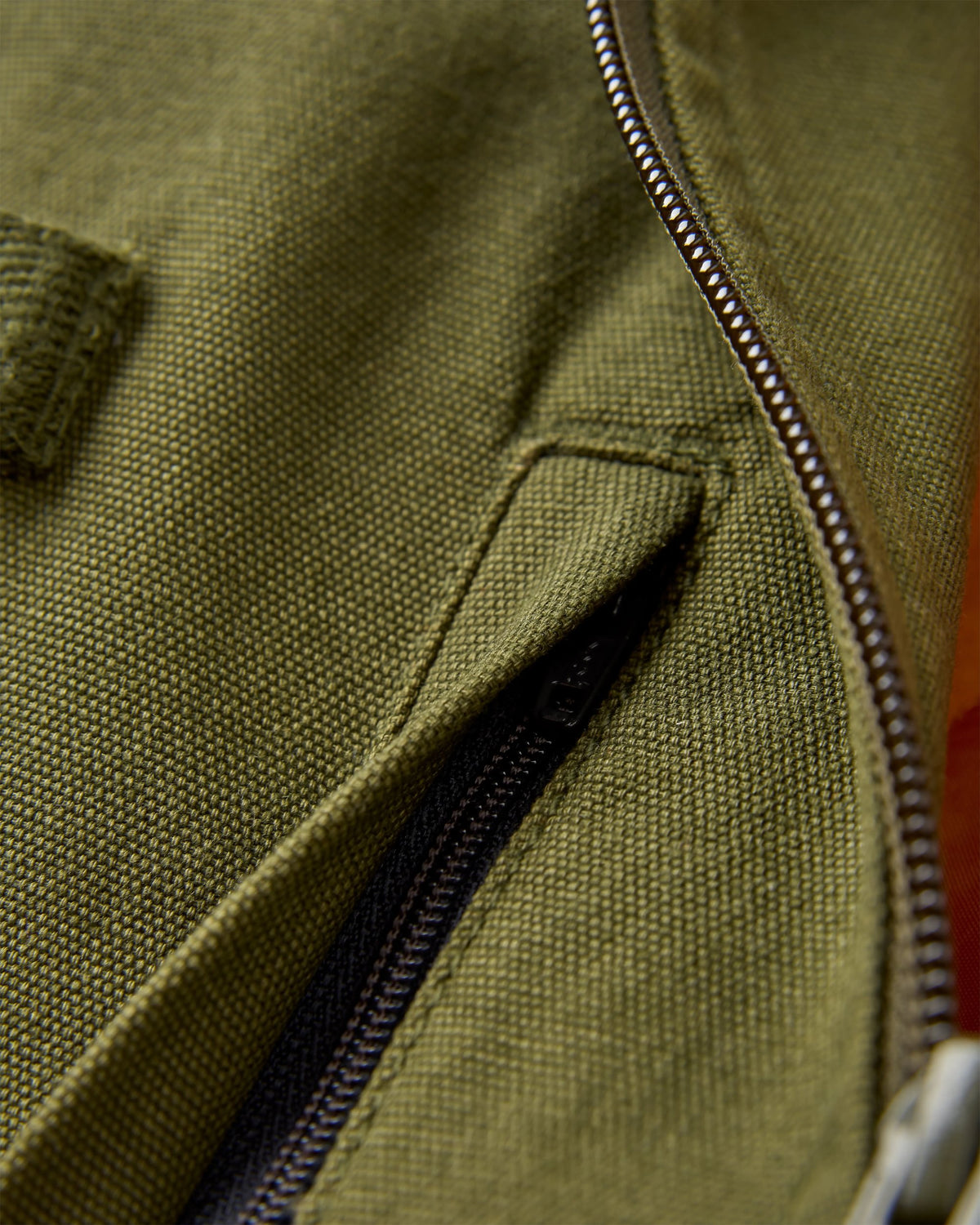 Explorers Cotton Canvas Gilet - Khaki - Flatlay