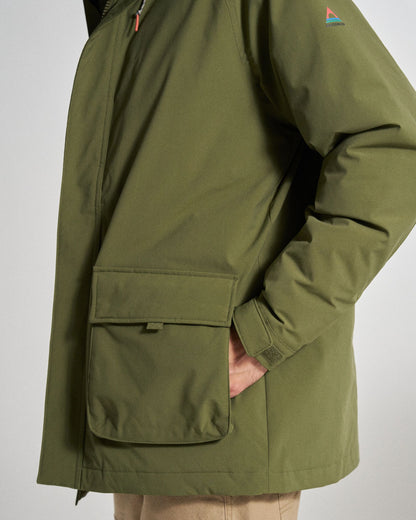 Baltic Insulated Parka - Khaki - Studio Model