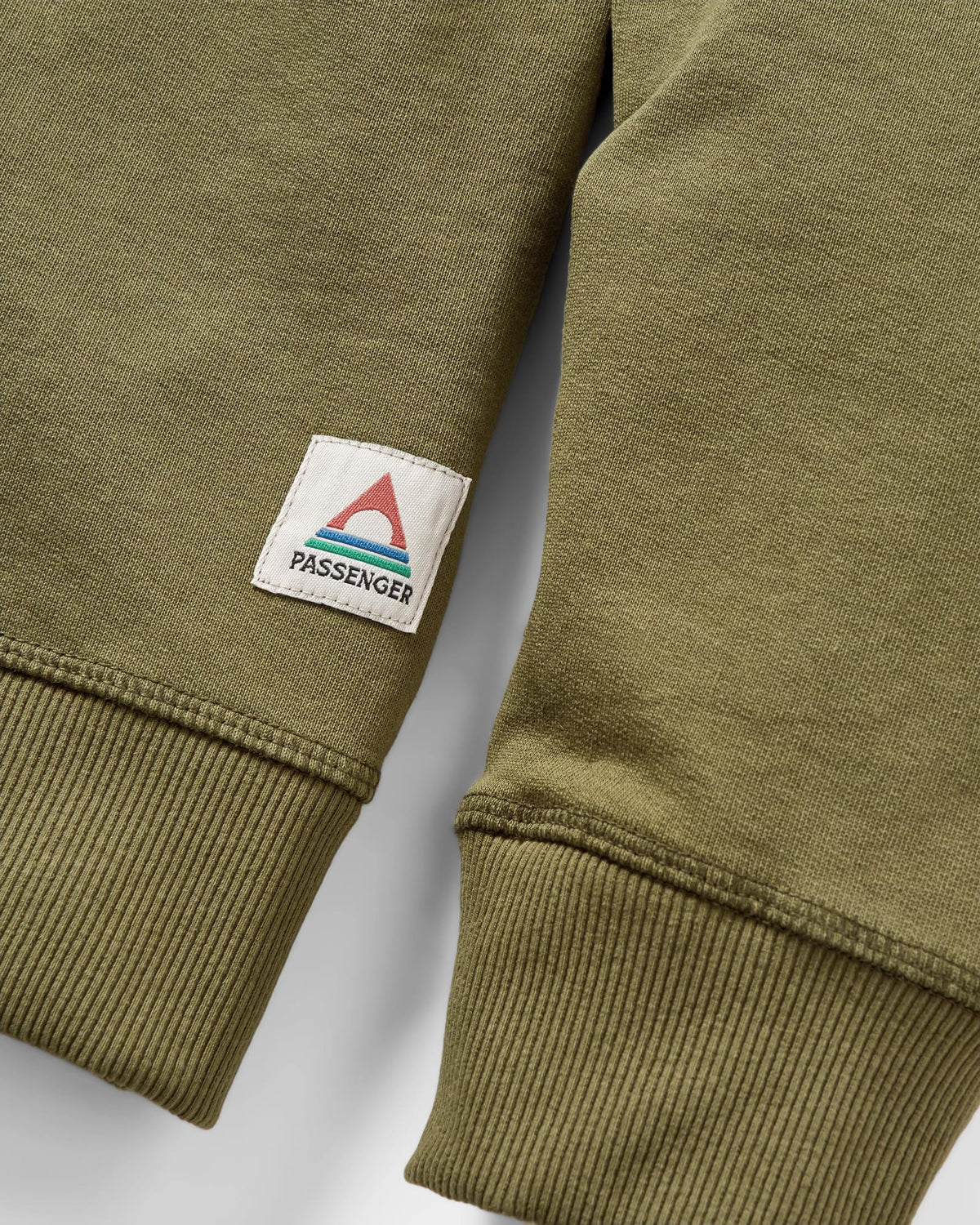 Heritage Men's Sweatshirt - Khaki - Flatlay