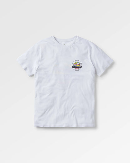 Odyssey Cotton T-Shirt - White - Flatlay
