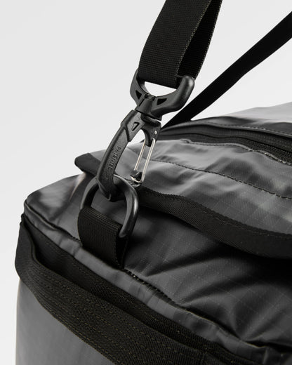 Roamer 40L Duffel Bag - Phantom Black - Flatlay