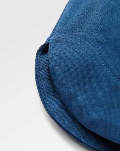 Easy Days Cotton LS T-Shirt - Dark Denim - Flatlay