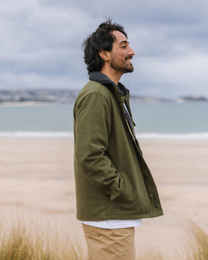 Falcon Cotton Jacket - Khaki - Lifestyle