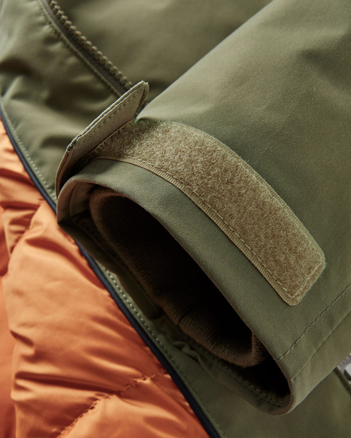 Alaska Insulated Parka - Khaki - Flatlay