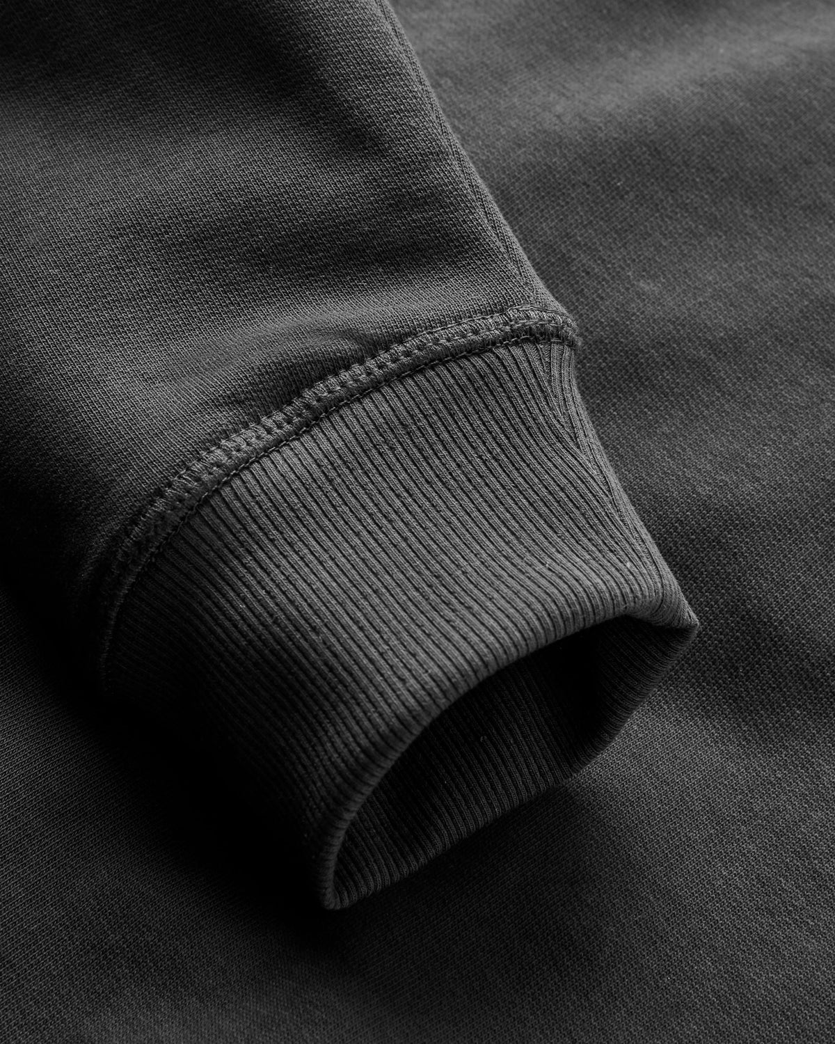 Roamer Men's Sweatshirt - Black - Flatlay