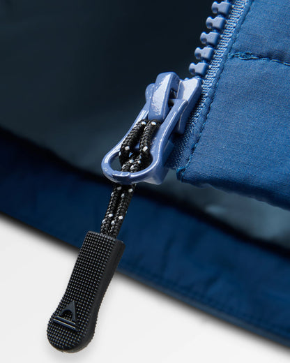 Daybreak Lightweight Thermore® Hoodless Jacket - Rich Navy/Storm Grey/Dark Denim - Flatlay