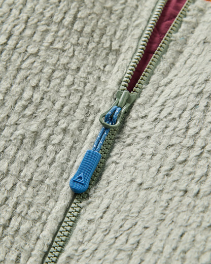 Venturescape Women's Fleece - Fig/Pistachio - Flatlay