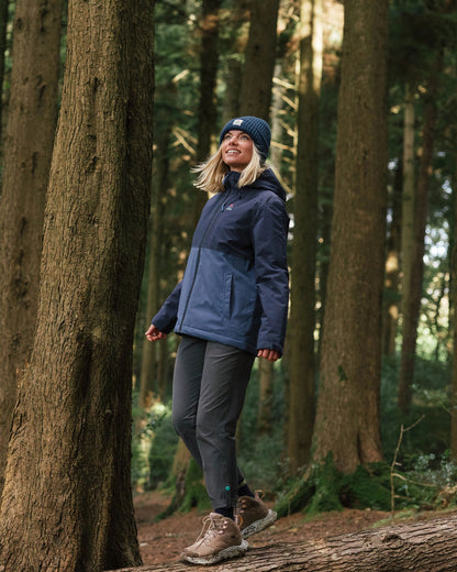 Elevate Insulated Waterproof Jacket - Rich Navy - Lifestyle