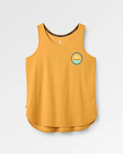 Chase The Light Drirelease® Active Vest - Spruce Yellow - Flatlay