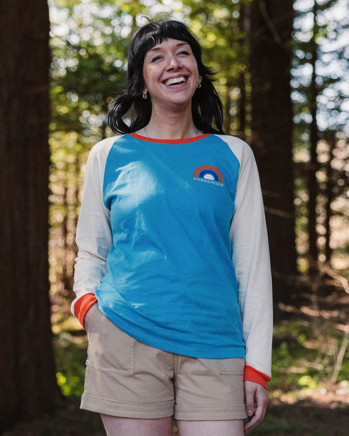 Riser LS T-Shirt - Bluejay - Lifestyle