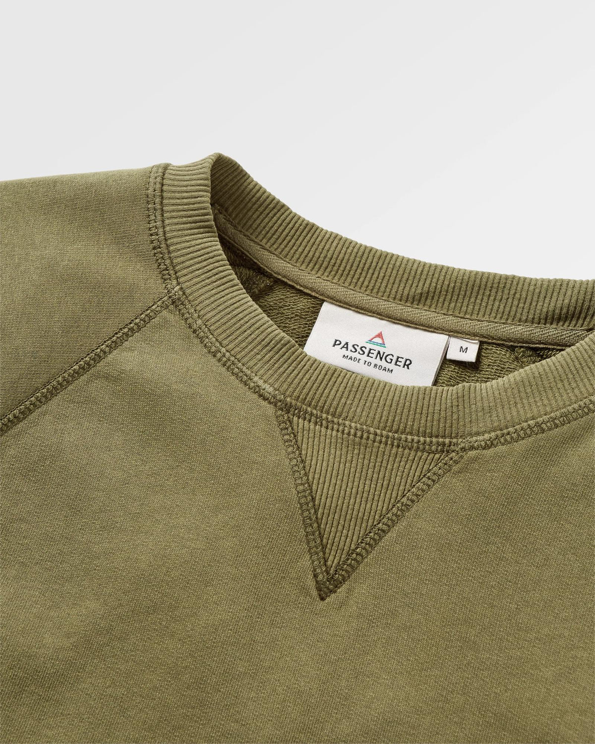 Heritage Men's Sweatshirt - Khaki - Flatlay