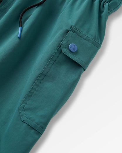 Trail Cargo Dress - Deep Ocean - Flatlay