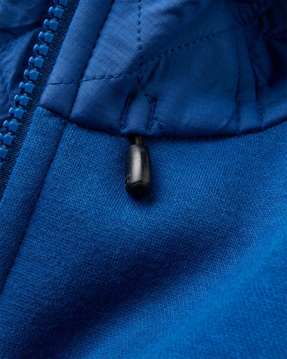 Women's Solscape Active Hoodie - Blue Navy Marl - Flatlay