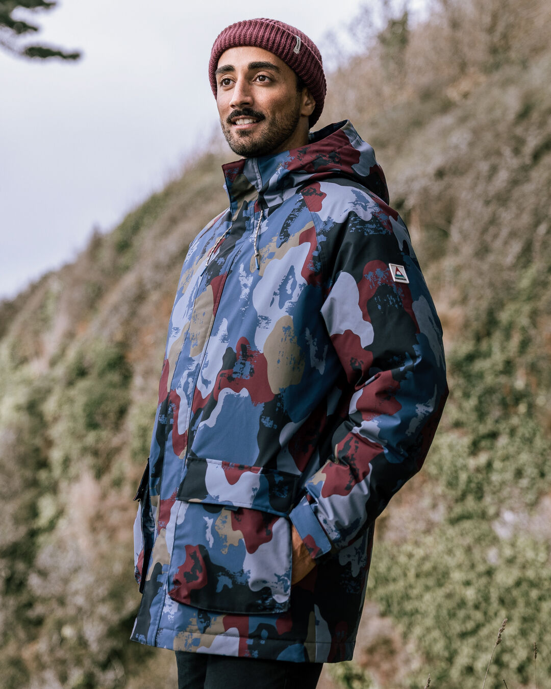 Baltic Insulated Jacket - Sycamore Pattern - Lifestyle