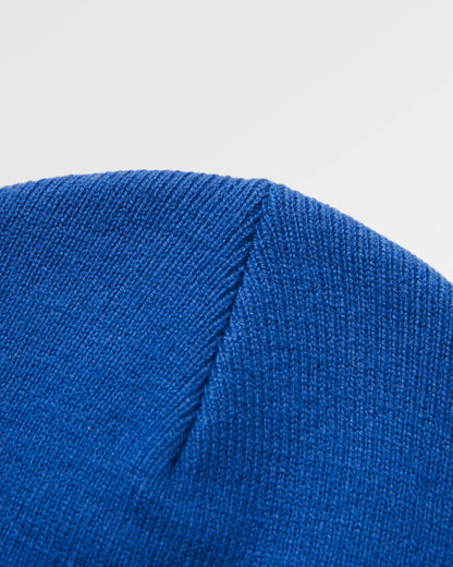 Core Low-Top Beanie - Electric Blue - Flatlay