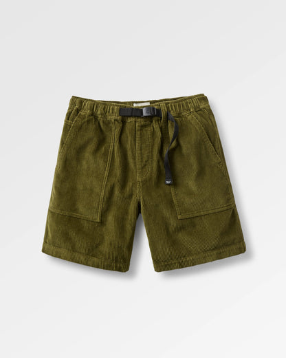 Shack Cord Short - Khaki - Flatlay