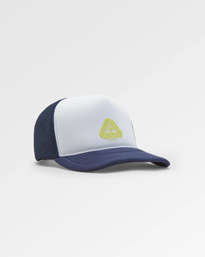 Trail Active Trucker Cap - Rich Navy - Flatlay