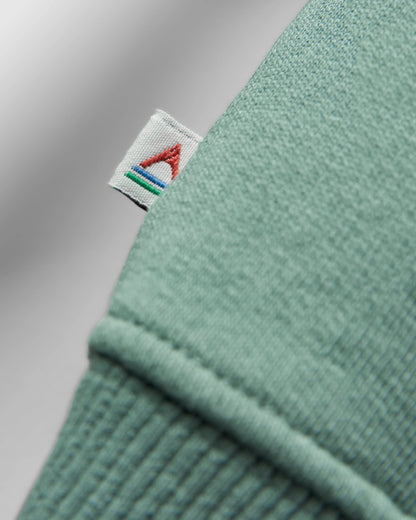 Escapism Regular Fit Sweatshirt - Dark Forest - Flatlay