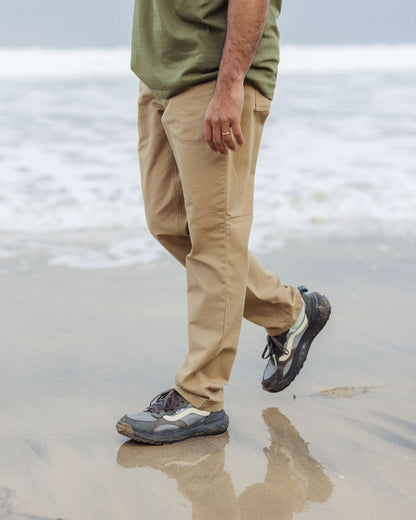 Rif-Raf Cotton Ripstop Trouser - Biscuit - Lifestyle