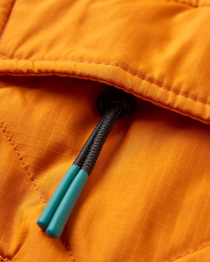 Ocean Insulated Anorak - Sunrise Orange - Flatlay