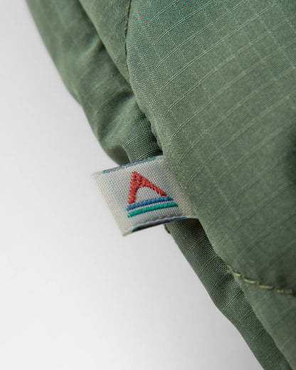 Dylan Insulated Full Zip Jacket - Wild Green - Flatlay