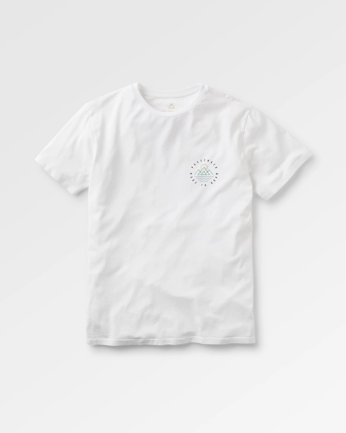 Escapism T-Shirt - White - Flatlay