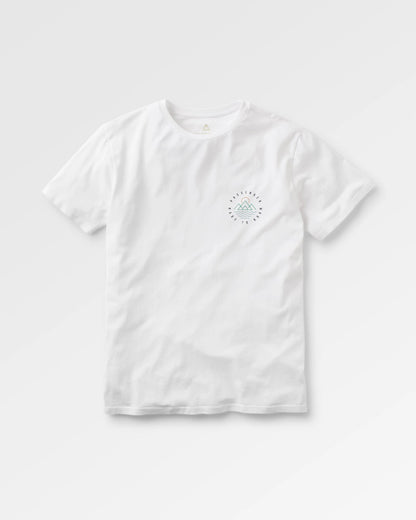 Escapism T-Shirt - White - Flatlay