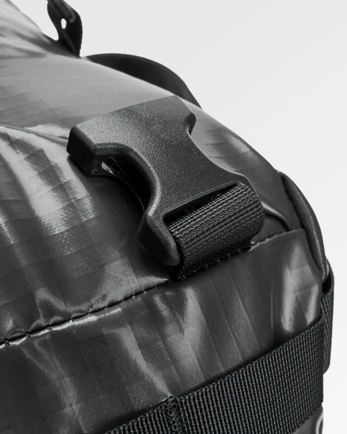 Roamer 80L Duffel Bag - Phantom Black - Flatlay