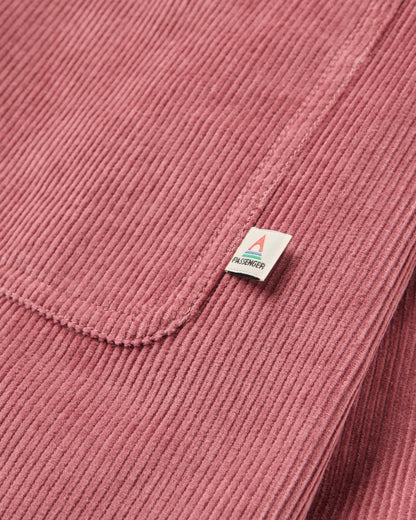 Backcountry Cord Shirt - Crushed Berry - Flatlay