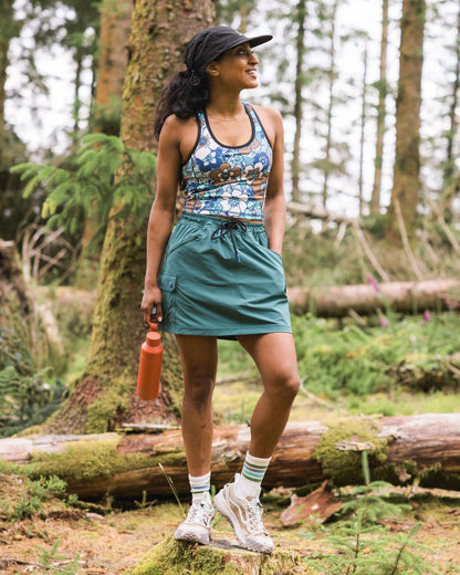 Trail Cargo Skort - Deep Ocean - Lifestyle