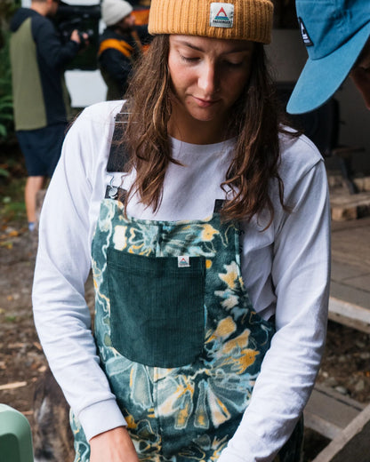 Ace Polar Fleece Dungarees - Frost Dark Fern - Lifestyle